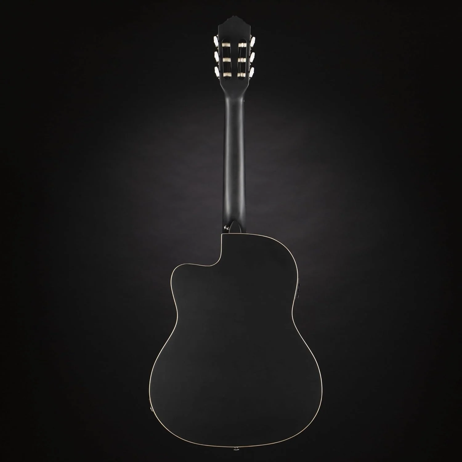 گیتار کنسرت الکترو آکوستیک ارتعا - 4/4، دسته باریک - سری Family - شامل کیف مخصوص - صنوبر، ماهون، مشکی (RCE125SN-SBK)