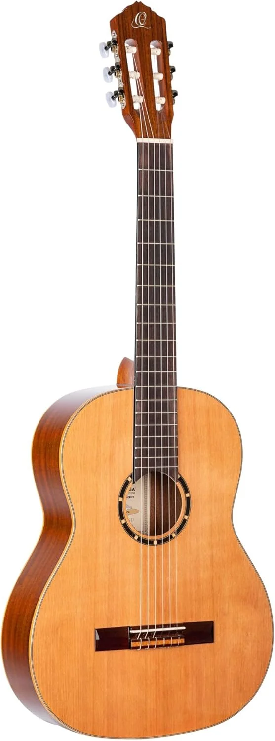 گیتار کنسرت 4/4 ارتعا گیتارز - سری فامیلی - شامل کیف - سدر، ماهون، براق طبیعی (R122G)