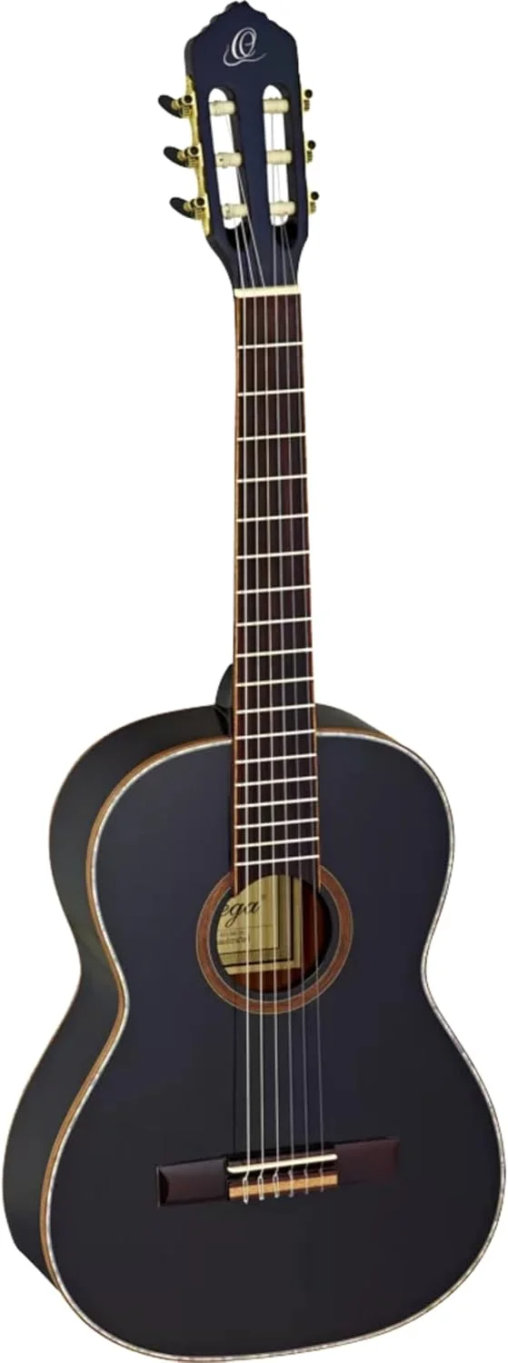 گیتار کنسرت 7/8 ارtega Guitars – سری Family – به همراه کیف مخصوص – صنوبر، ماهون، مشکی (R221BK-7/8)