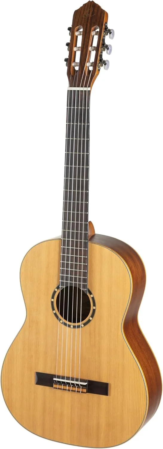 گیتار کنسرت ارتعا برای افراد چپ دست - 4/4 - سری Family - به همراه کیف - صنوبر، ماهون، طبیعی (R121L)