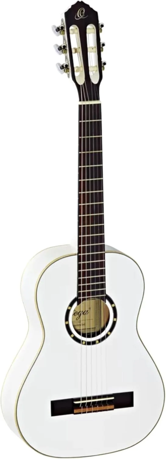 گیتار کنسرت 1/2 ارtega Guitars - سری Family - به همراه کیف نرم - صنوبر، ماهون، سفید (R121-1/2WH)