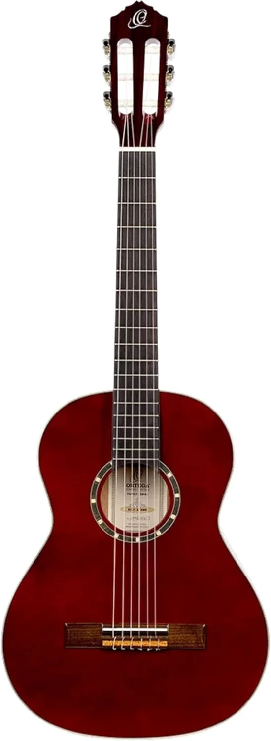 گیتار کنسرت 3/4 ارتعا - سری Family - شامل کیف حمل - صنوبر، ماهون، قرمز (R121-3/4WR)