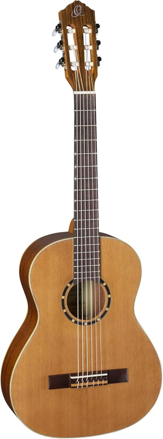 گیتار کنسرت 3/4 ارتعا - سری فامیلی - شامل کیف مخصوص حمل - سدر، ماهون، طبیعی (R122-3/4)