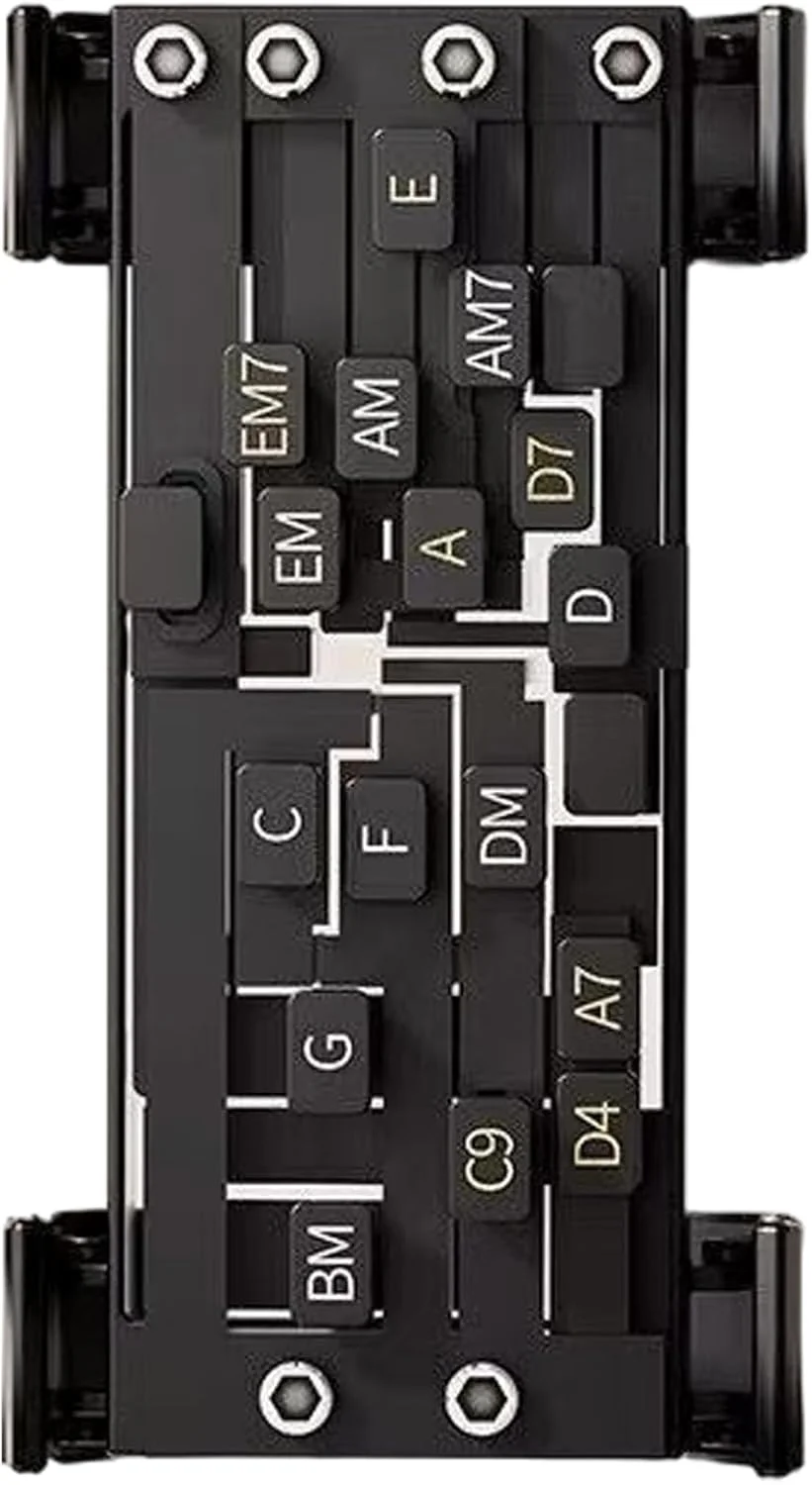 ابزار تسهیل کننده آکورد گیتار | لوازم جانبی آموزش گیتار - ابزار تمرین آکورد برای آموزش، دوستان، مبتدیان، کودکان، بزرگسالان، بهبود مهارت های یادگیری