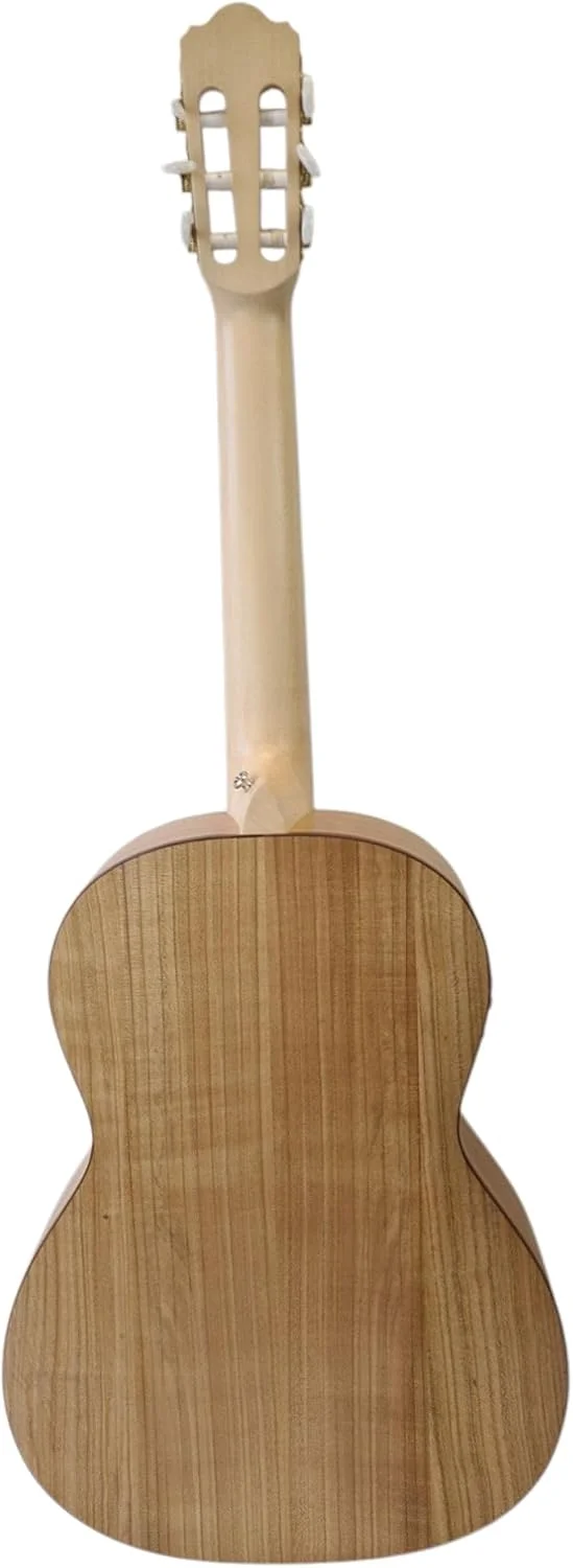 گیتار کلاسیک 4/4 Pro Natura GS200 تمام چوب صنوبر و گیلاس با پیکاپ و تیونر Fishman، کیف و بند - صدای گرم، طول دسته 650 میلی‌متر، روکش ساتن، گیتار آکوستیک با کیفیت