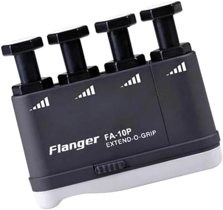 تقویت کننده انگشت قابل تنظیم برای افزایش قدرت و انعطاف پذیری انگشتان. تمرین قدرت و انعطاف پذیری، تقویت کننده گیتار، تمرین دهنده گیتار