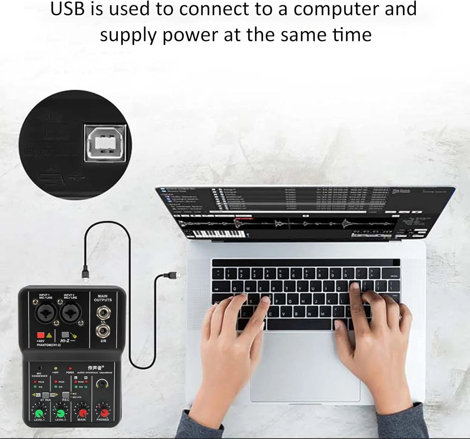 میکسر صدای Bewinner، سیستم کنسول کارت صدا USB حرفه ای 2 کاناله، محدوده تقویت 40 دسی بل، میکسر برق 48 ولت برای پخش زنده، کارائوکه و ضبط استریو میکسر صدای Bewinner، سیستم کنسول کارت صدا USB حرفه ای 2 کاناله، محدوده تقویت 40 دسی بل، میکسر برق 48 ولت برای پخش زنده، کارائوکه و ضبط استریو