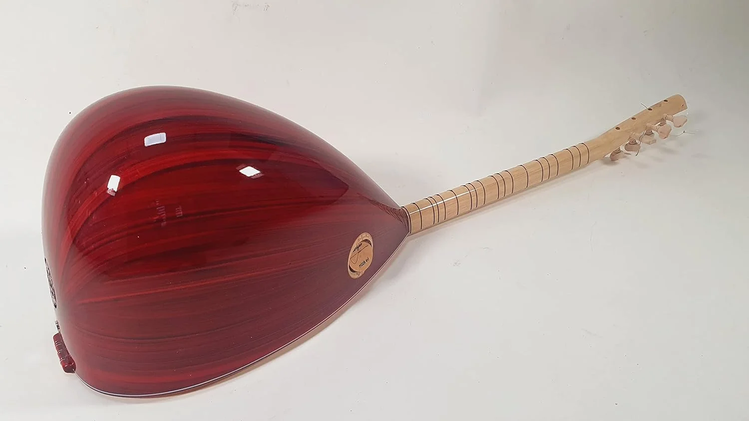 ساز/باغلاما نو - گردن بلند - براق، به همراه کیف