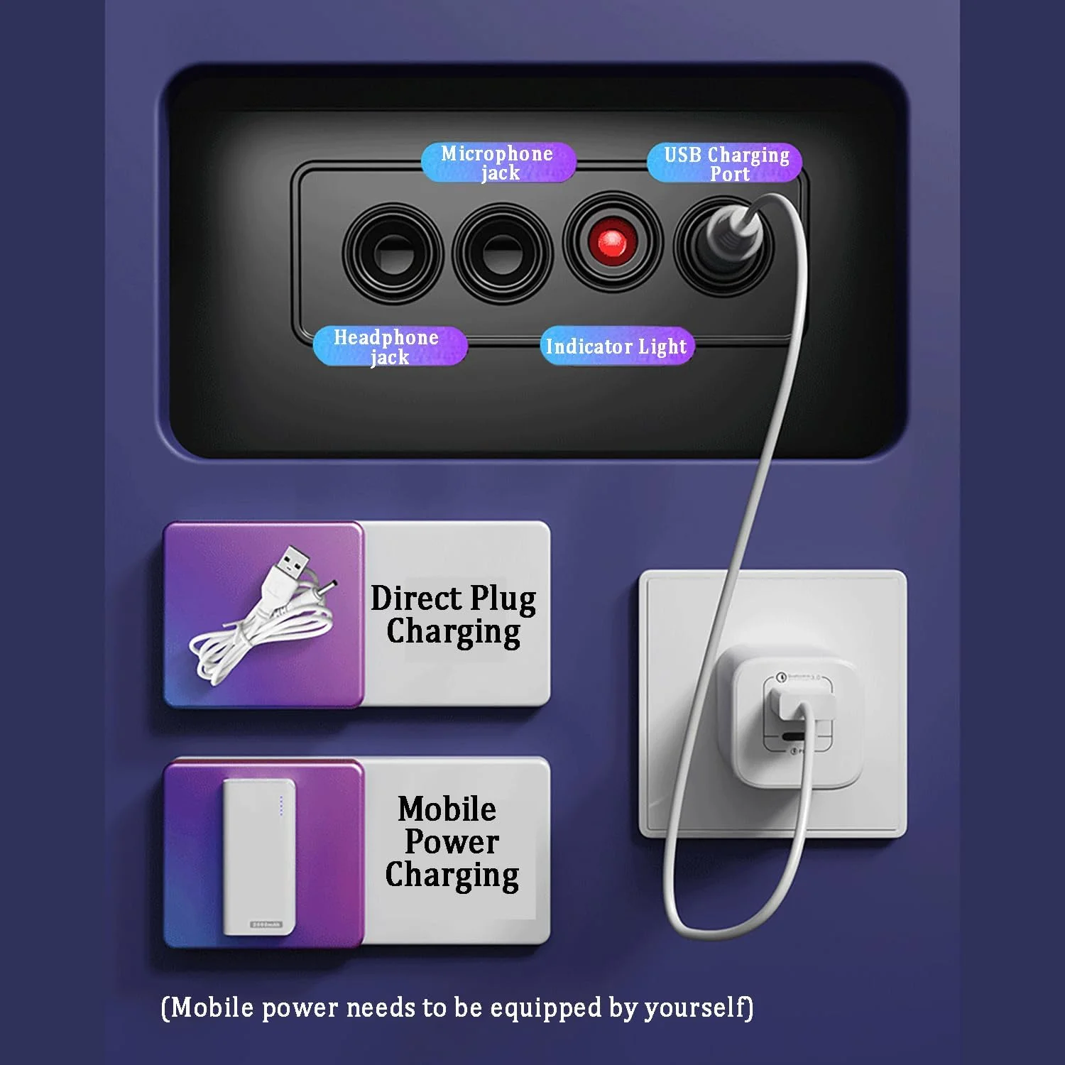 دی جی پالت مبتدی، دی جی پالت کودک، دی جی ماشین برای کودک، بلوتوث با میکروفون قابل تنظیم، گرادیان نور، مناسب برای کودکان 3-12 سال و مبتدی