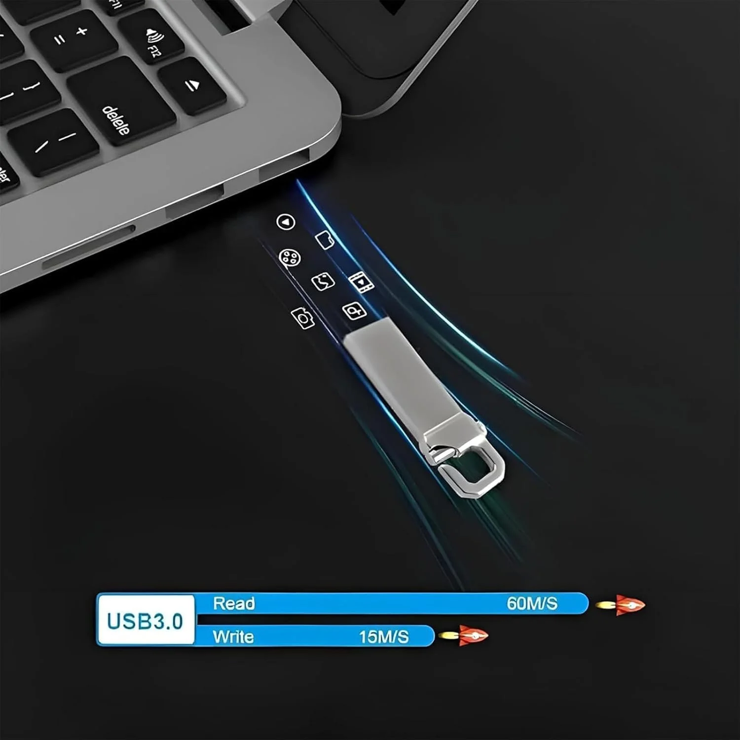 فلش مموری USB با ظرفیت 2 ترابایت، سرعت بالا، ضد آب، بدنه فلزی، بادوام، قابل حمل، سازگار با USB 3.0، مناسب برای کامپیوتر و لپ تاپ فلش مموری USB با ظرفیت 2 ترابایت، سرعت بالا، ضد آب، بدنه فلزی، بادوام، قابل حمل، سازگار با USB 3.0، مناسب برای کامپیوتر و لپ تاپ
