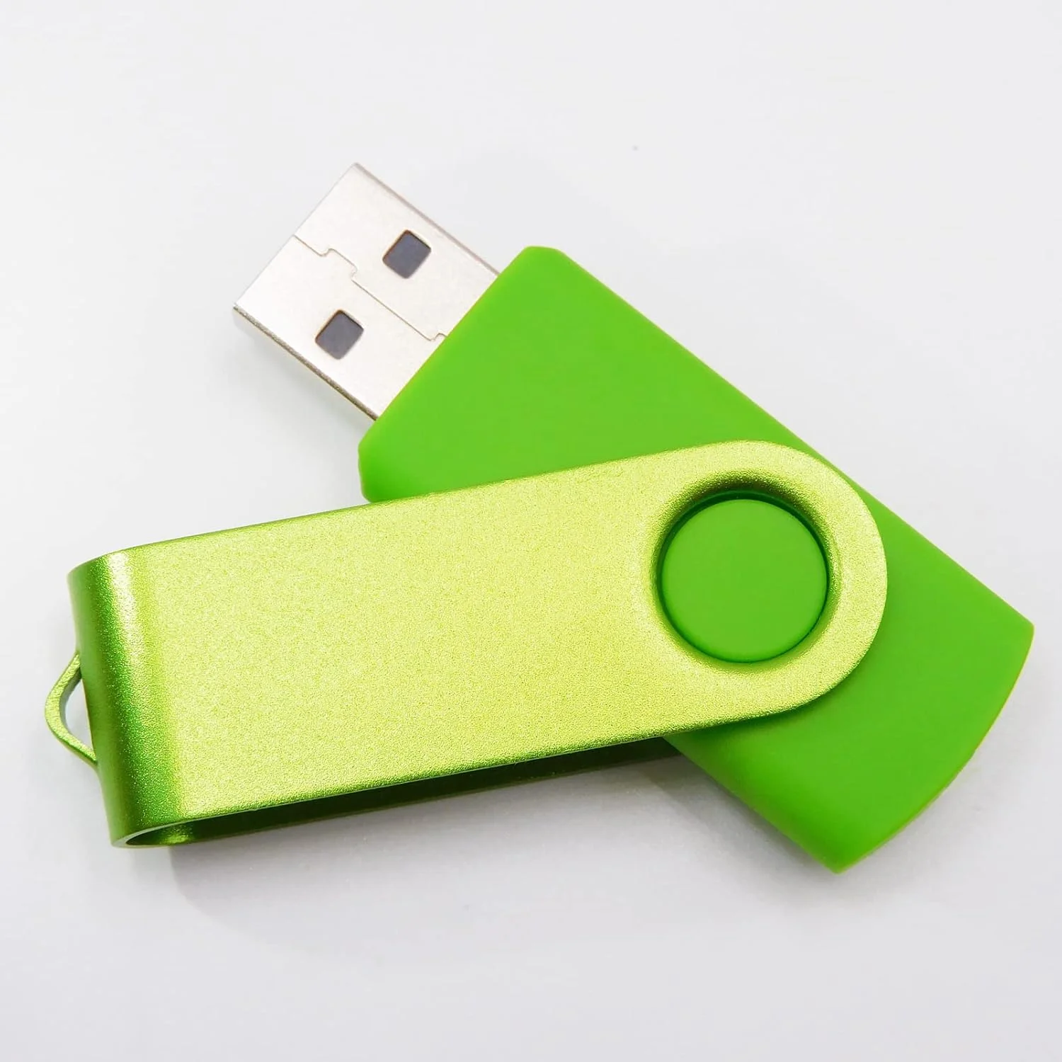 فلش مموری USB با ظرفیت 512 مگابایت، درایو انگشتی، دیسک U، استیک حافظه با مبدل Type C و OTG برای دانش آموزان (سبز)