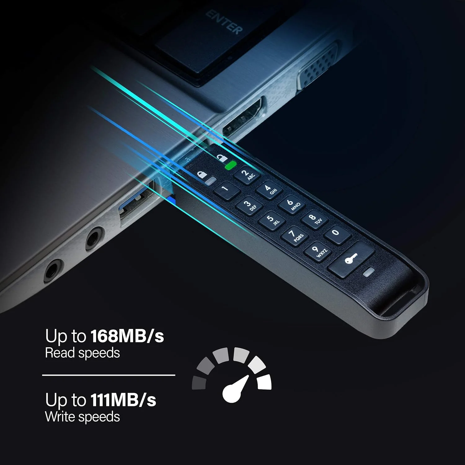 iStorage datAshur Personal2 8GB | فلش درایو امن | محافظت شده با رمز عبور | قابل حمل | رمزگذاری سخت افزاری استاندارد نظامی iStorage datAshur Personal2 8GB | فلش درایو امن | محافظت شده با رمز عبور | قابل حمل | رمزگذاری سخت افزاری استاندارد نظامی