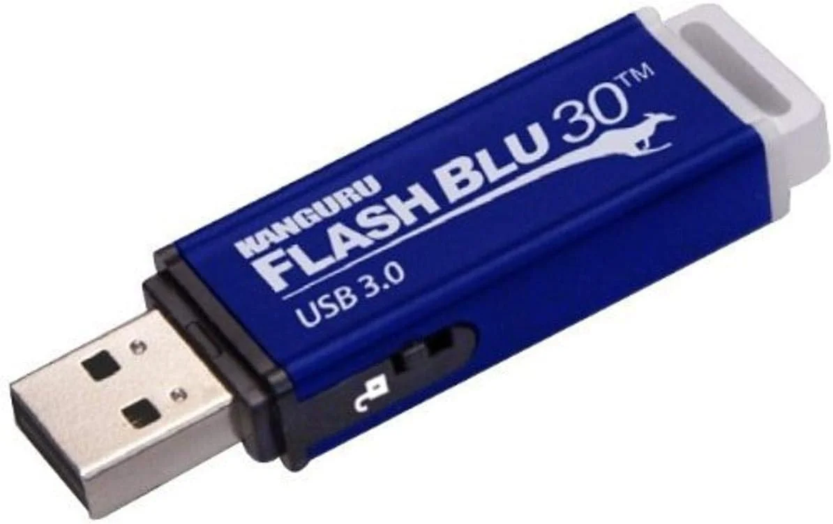 فلش مموری 16 گیگابایتی Kanguru Alkfb3016g - Flashblu30 فلش مموری 16 گیگابایتی Kanguru Alkfb3016g - Flashblu30