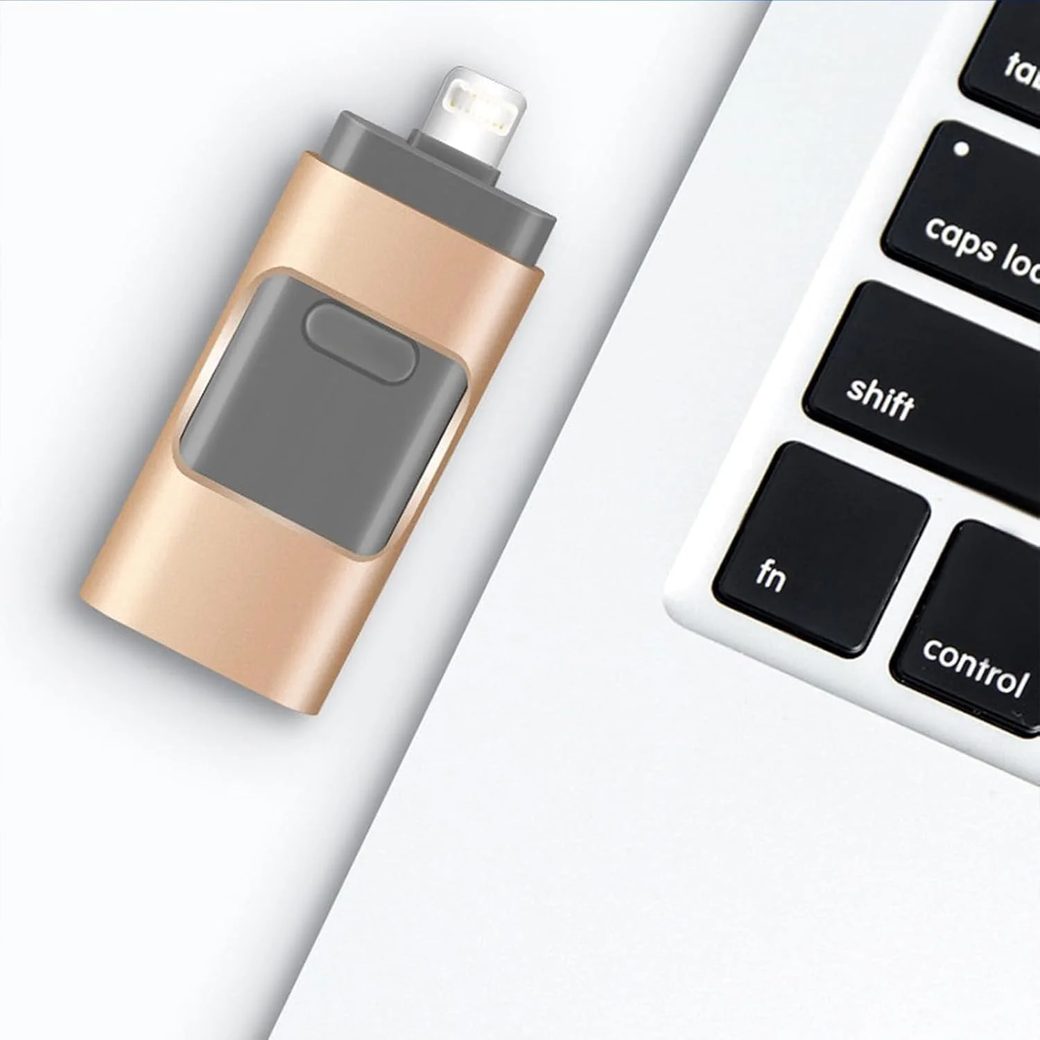 فاکسفر - فلش مموری پشتیبان فاکسفر، فلش مموری USB 3.0 چهار در یک، فلش مموری فاکسفر برای اندروید/آی او اس/USB/Type-C، فلش مموری ذخیره سازی خارجی ویدیو و عکس (256 گیگابایت، طلایی) فاکسفر - فلش مموری پشتیبان فاکسفر، فلش مموری USB 3.0 چهار در یک، فلش مموری فاکسفر برای اندروید/آی او اس/USB/Type-C، فلش مموری ذخیره سازی خارجی ویدیو و عکس (256 گیگابایت، طلایی)