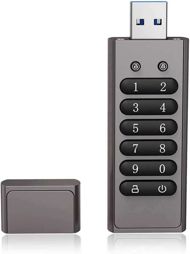 فلش مموری USB رمزگذاری شده 128 گیگابایتی Pepisky با رمز عبور امن، درایو فلش USB3.0 U Disk با قابلیت تنظیم مجدد، پاک کردن و قفل خودکار، خاکستری فلش مموری USB رمزگذاری شده 128 گیگابایتی Pepisky با رمز عبور امن، درایو فلش USB3.0 U Disk با قابلیت تنظیم مجدد، پاک کردن و قفل خودکار، خاکستری