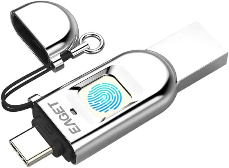فلش مموری 64 گیگابایتی پپیسکی FU68 با پورت دوگانه Type-C USB3.0، رمزگذاری اثر انگشت فلزی، مناسب برای تلفن هوشمند، کامپیوتر و لپ تاپ فلش مموری 64 گیگابایتی پپیسکی FU68 با پورت دوگانه Type-C USB3.0، رمزگذاری اثر انگشت فلزی، مناسب برای تلفن هوشمند، کامپیوتر و لپ تاپ