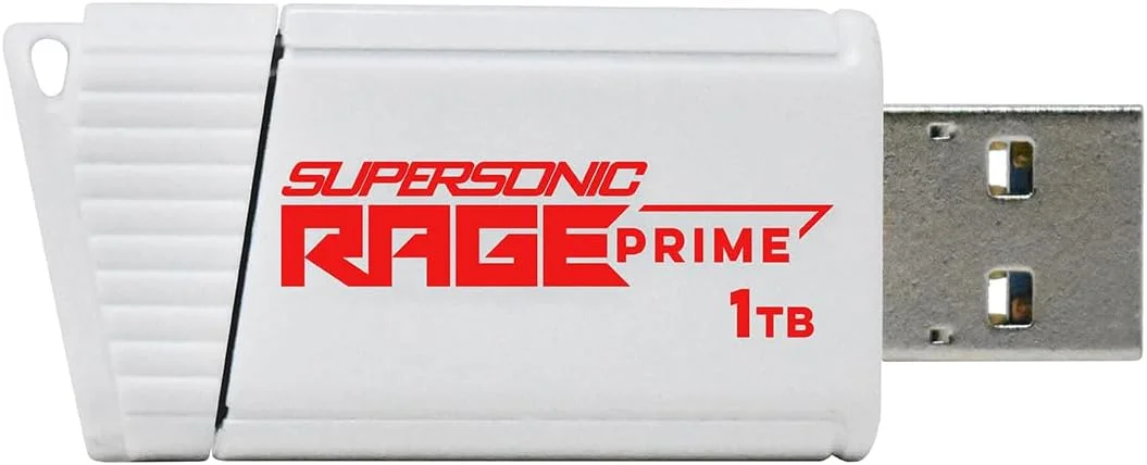 فلش درایو USB 3.2 Gen 2 پاتریوت Supersonic Rage Prime - ظرفیت 1 ترابایت فلش درایو USB 3.2 Gen 2 پاتریوت Supersonic Rage Prime - ظرفیت 1 ترابایت