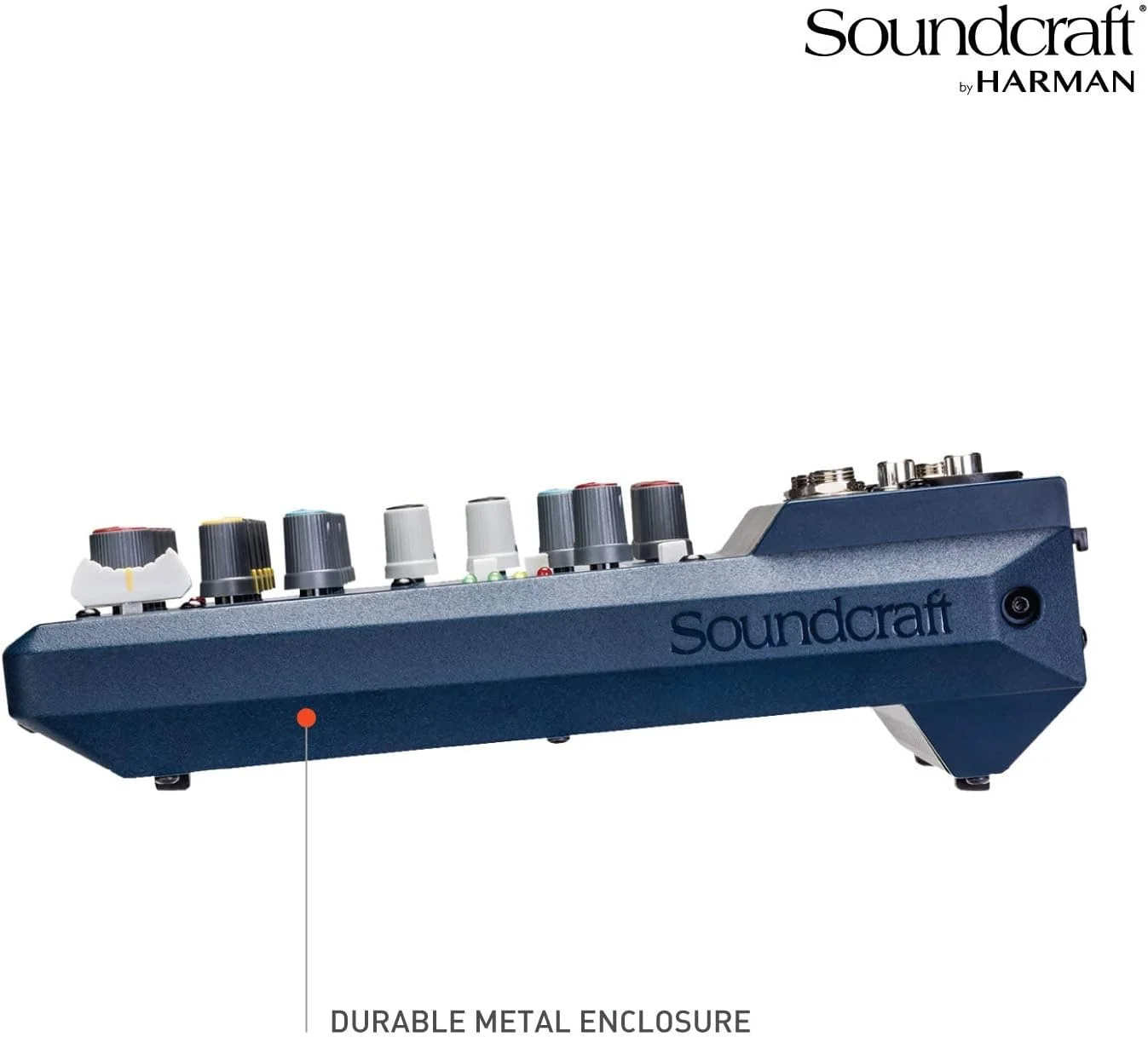 میکسر آنالوگ کوچک Soundcraft Notepad-8FX با ورودی/خروجی USB و افکت‌های Lexicon