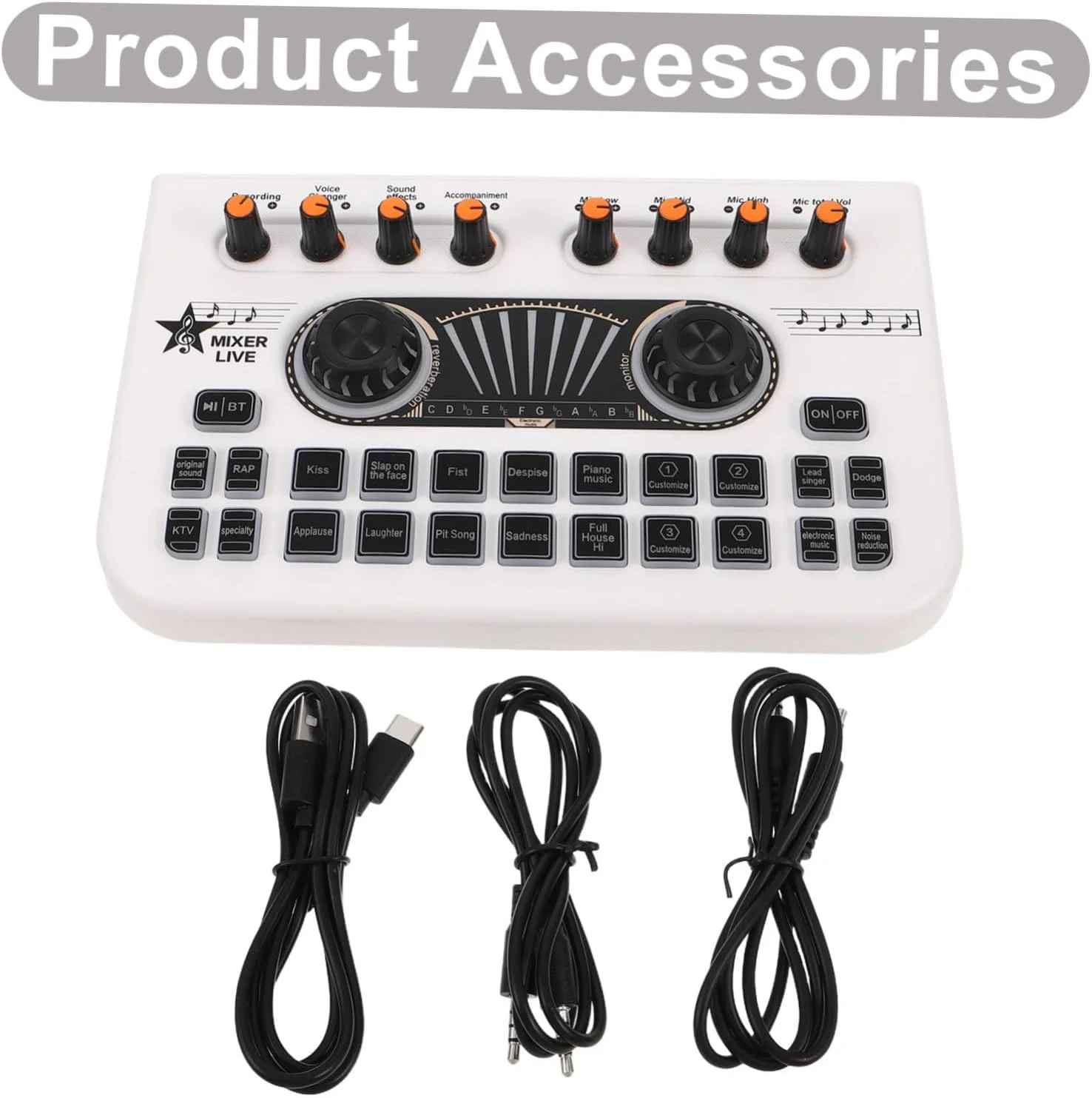 آباودام میکسر صدا کارت صدای دیجیتال استودیوی موسیقی تجهیزات میکسر موسیقی دی جی