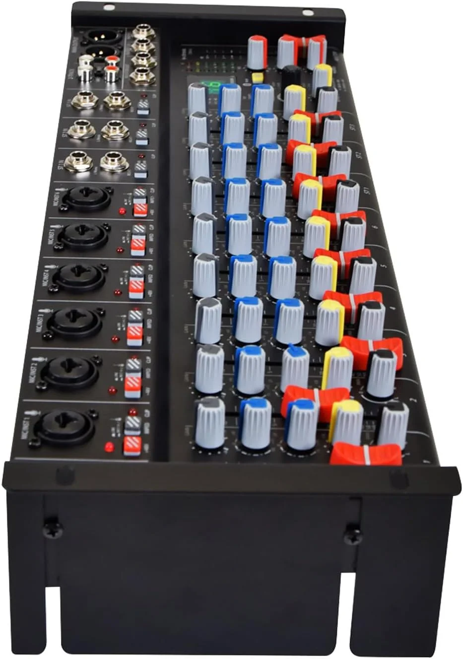 میکسر 9 کاناله سیترونیک CSR-63 با افکت های DSP شانزده گانه، اتصال بلوتوث، پنل های عمق قابل تنظیم و امکانات ورودی جامع