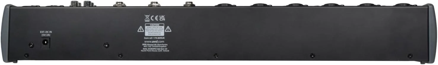 میکسر 9 کاناله سیترونیک CSR-63 با افکت های DSP شانزده گانه، اتصال بلوتوث، پنل های عمق قابل تنظیم و امکانات ورودی جامع