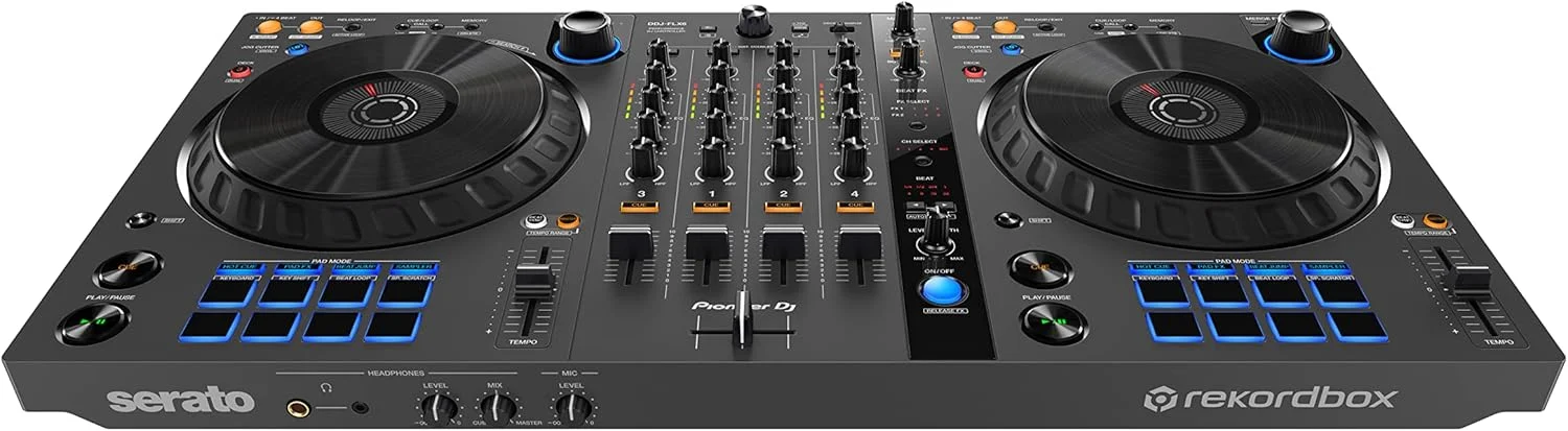 کنترلر 4 کاناله پایونیر DJ DDJ-FLX6-GT برای Rekordbox Serato Traktor Virtual DJ