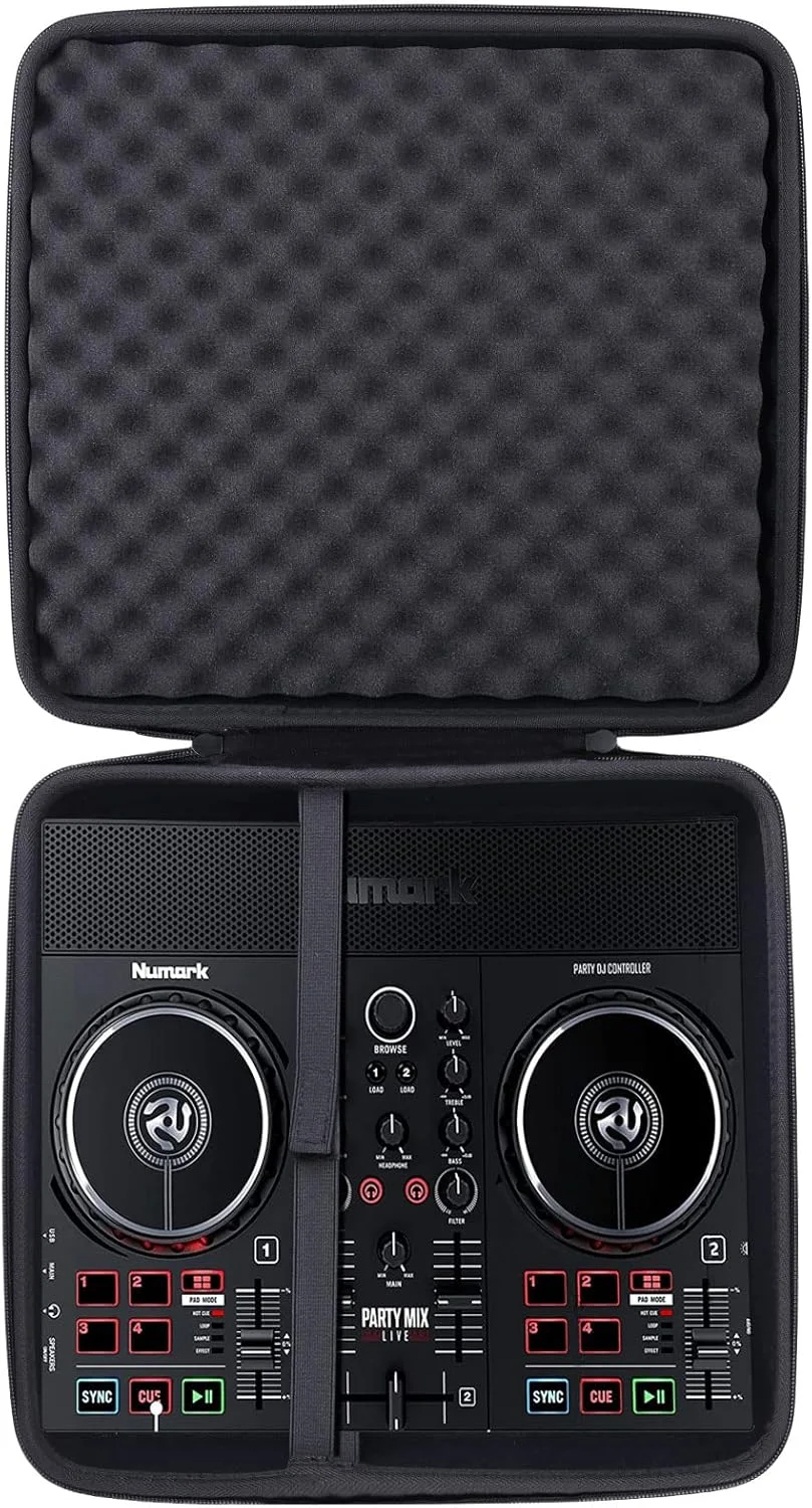 کیف محافظ هارد کیس مسافرتی برای Hercules DJControl Inpulse 200 / Numark Party Mix DJ Controller از co2CREA (فقط کیف)