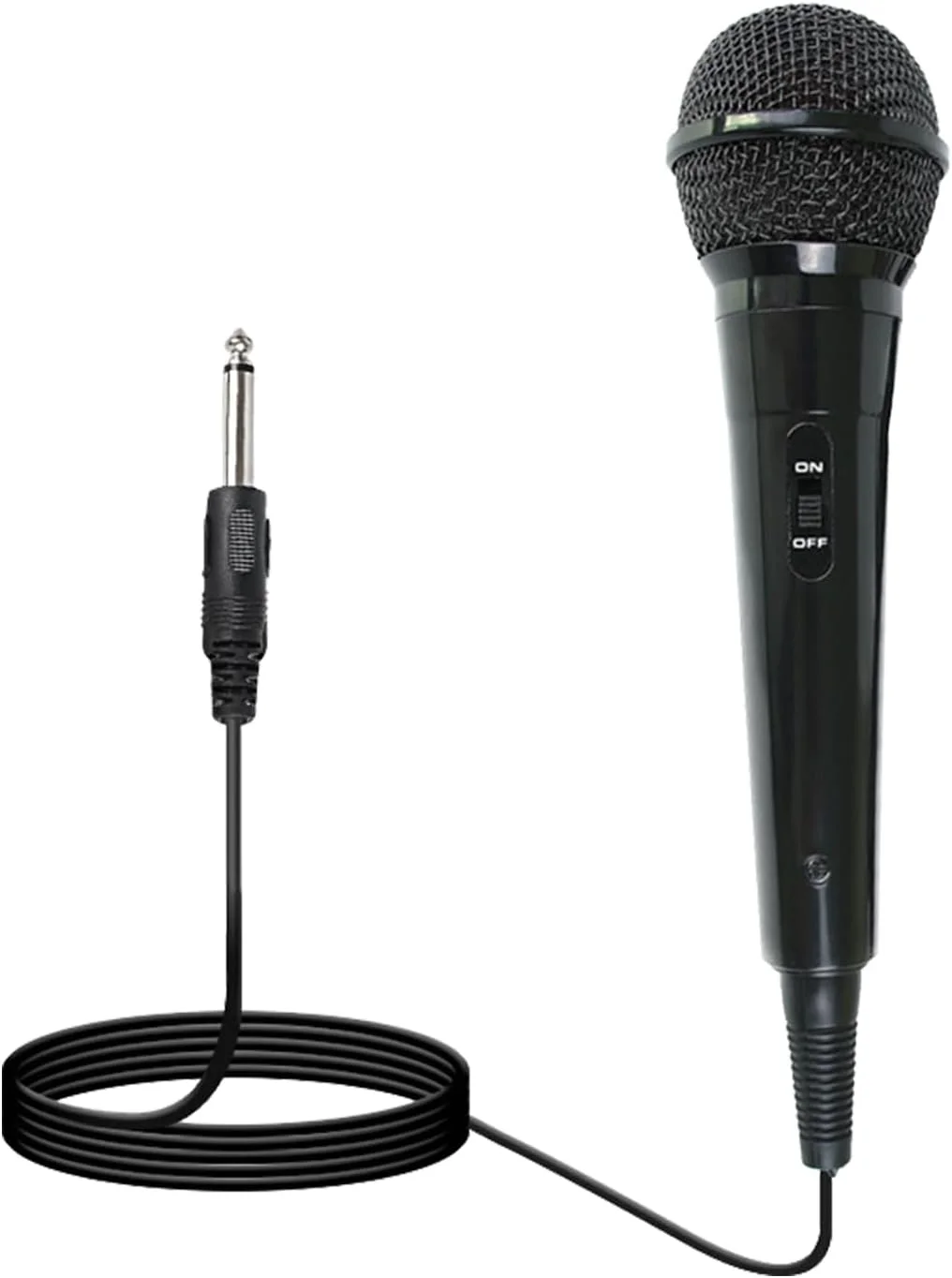 میکروفون حرفه ای داینامیک کارائوکه با الگوی قطبی کاردیوئید، کابل 3 متری، جک 6.5 میلی متری برای آمپلی فایر، سیستم PA، کارائوکه، جلسه، مهمانی میکروفون حرفه ای داینامیک کارائوکه با الگوی قطبی کاردیوئید، کابل 3 متری، جک 6.5 میلی متری برای آمپلی فایر، سیستم PA، کارائوکه، جلسه، مهمانی