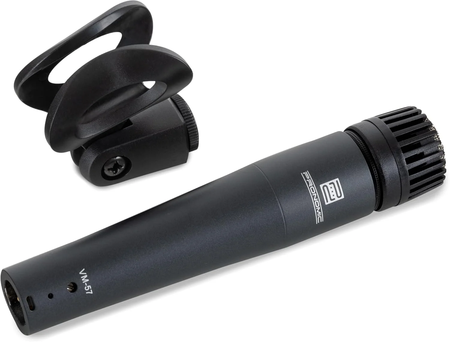 ست میکروفون کاخن Pronomic VM-57 - بسته حرفه ای با میکروفون ساز داینامیک، نگهدارنده میکروفون برای کاخن، کابل مناسب و لوازم جانبی