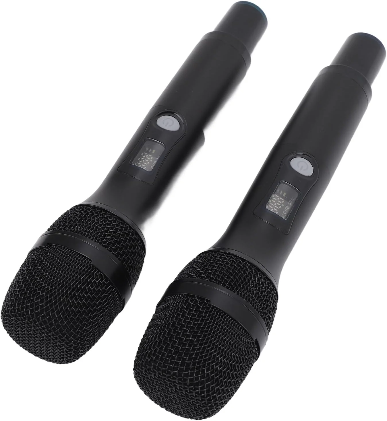 میکروفون بی سیم، میکروفون دستی بی سیم، میکروفون دینامیکی دوگانه با گیرنده قابل شارژ برای آواز خواندن در کارائوکه میکروفون بی سیم، میکروفون دستی بی سیم، میکروفون دینامیکی دوگانه با گیرنده قابل شارژ برای آواز خواندن در کارائوکه