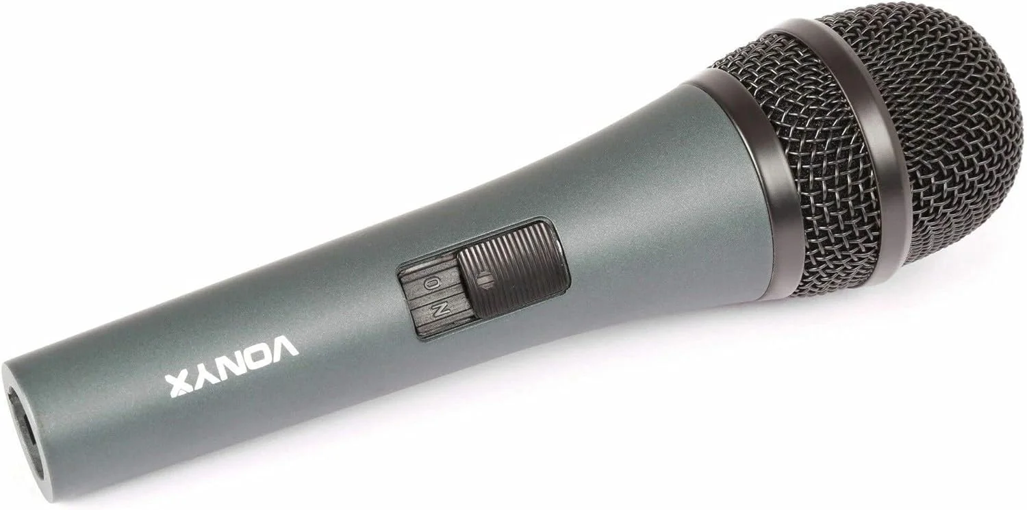 میکروفون داینامیک وونکس DM825 برای آواز و سخنرانی با کابل 5 متری XLR به جک 6.3 میلیمتری میکروفون داینامیک وونکس DM825 برای آواز و سخنرانی با کابل 5 متری XLR به جک 6.3 میلیمتری