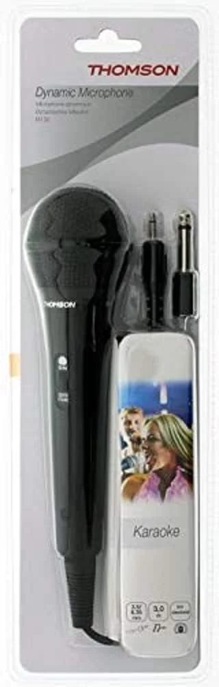میکروفون داینامیک تامسون M135D (الگوی قطبی کاردیوئید، جک 3.5 میلیمتری، طول کابل 3 متر) مشکی میکروفون داینامیک تامسون M135D (الگوی قطبی کاردیوئید، جک 3.5 میلیمتری، طول کابل 3 متر) مشکی