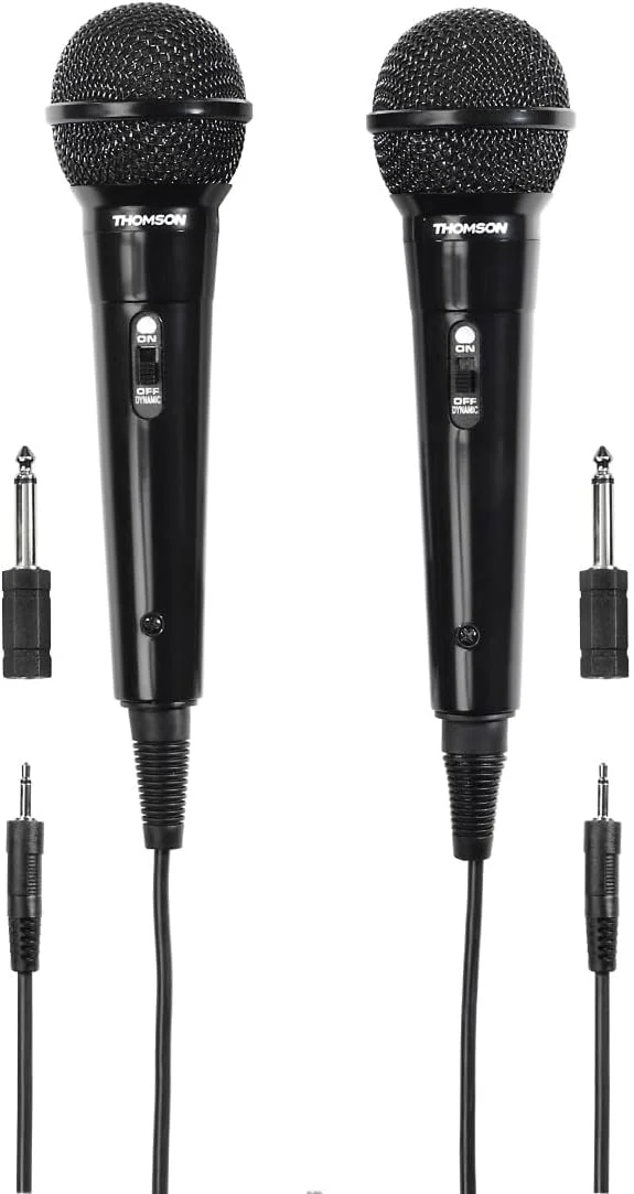 میکروفون داینامیک تامسون M135D، مناسب کارائوکه، بسته 2 عددی