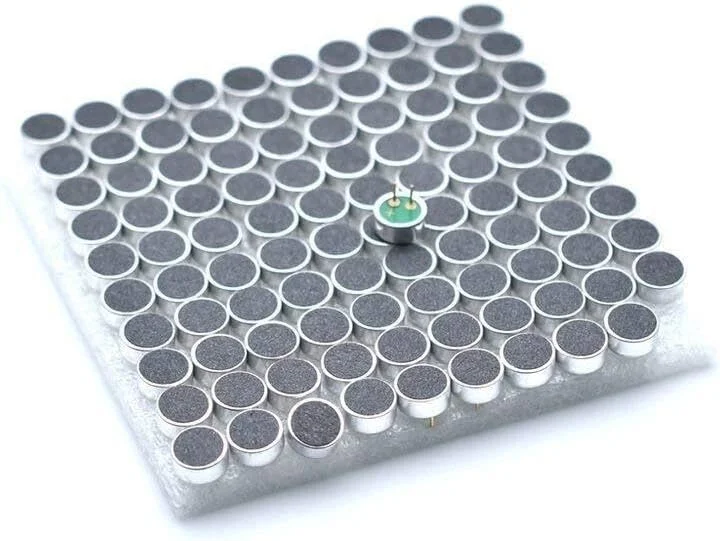 100 عدد پایه پین 6027 با میکروفون خازنی دوگانه محیطی 6 2.7 مدارهای کنترل 100 عدد پایه پین 6027 با میکروفون خازنی دوگانه محیطی 6 2.7 مدارهای کنترل