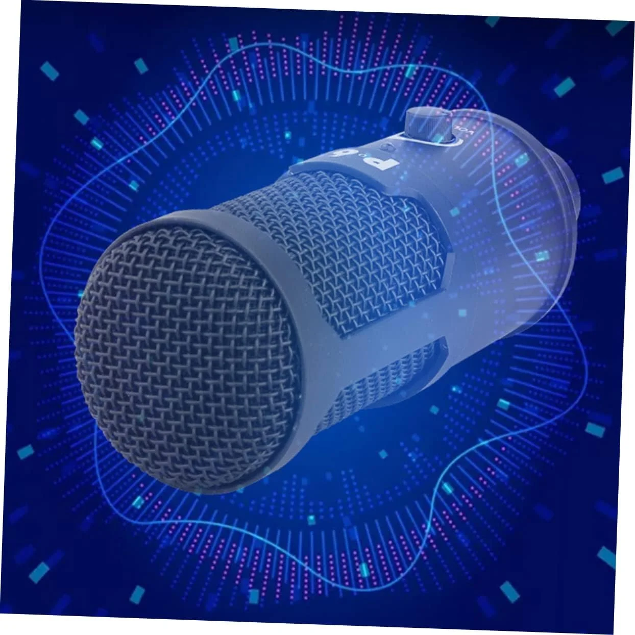 میکروفون کاندنسر USB VICASKY با پایه رومیزی قابل تنظیم، الگوی قطبی کاردیوئید، اتصال USB Plug & Play، سازگار برای بازی، پادکست، چت تصویری و پخش زنده - چند منظوره و کاربرپسند