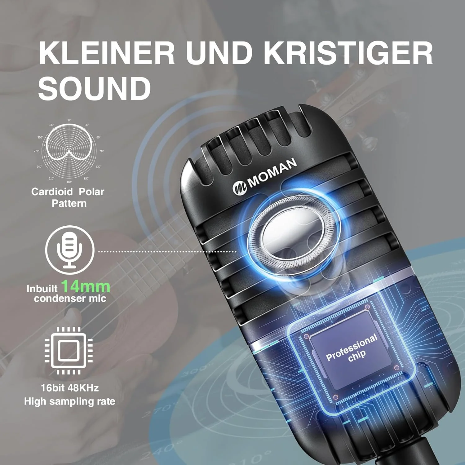 میکروفون رایانه شخصی، میکروفون استریمینگ برای رایانه شخصی، PS4، PS5، میکروفون کندانسور USB C برای بازی، پادکست، ضبط، استریمینگ، با قطع/افزایش صدا، آداپتور برای تلفن، سازگار با مک، ویندوز