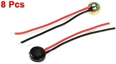 منبع یابی مپ 8 عدد میکروفون کندانسور الکترت سیم دوتایی، اندازه 4mm x 2mm