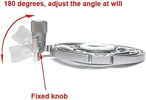 لرزه‌گیر میکروفون خازنی دینامیک با دیافراگم بزرگ پلاستیکی، لرزه‌گیر فلزی میکروفون خازنی