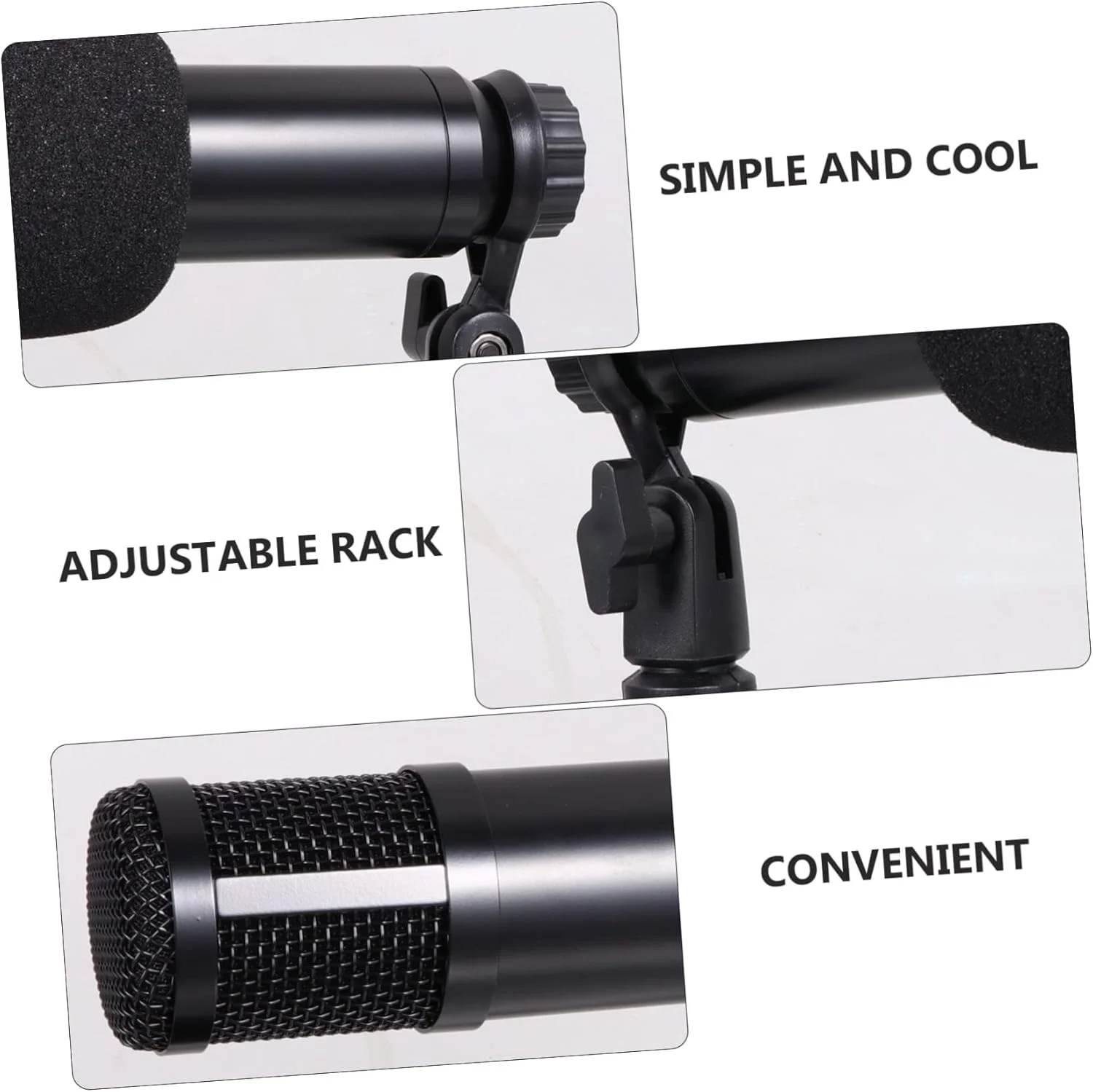 میکروفون USB کامپیوتر UPKOCH، میکروفون کندانسور برای پادکست کامپیوتر، پخش زنده با پایه برای ضبط استودیویی و صدای بازی میکروفون USB کامپیوتر UPKOCH، میکروفون کندانسور برای پادکست کامپیوتر، پخش زنده با پایه برای ضبط استودیویی و صدای بازی