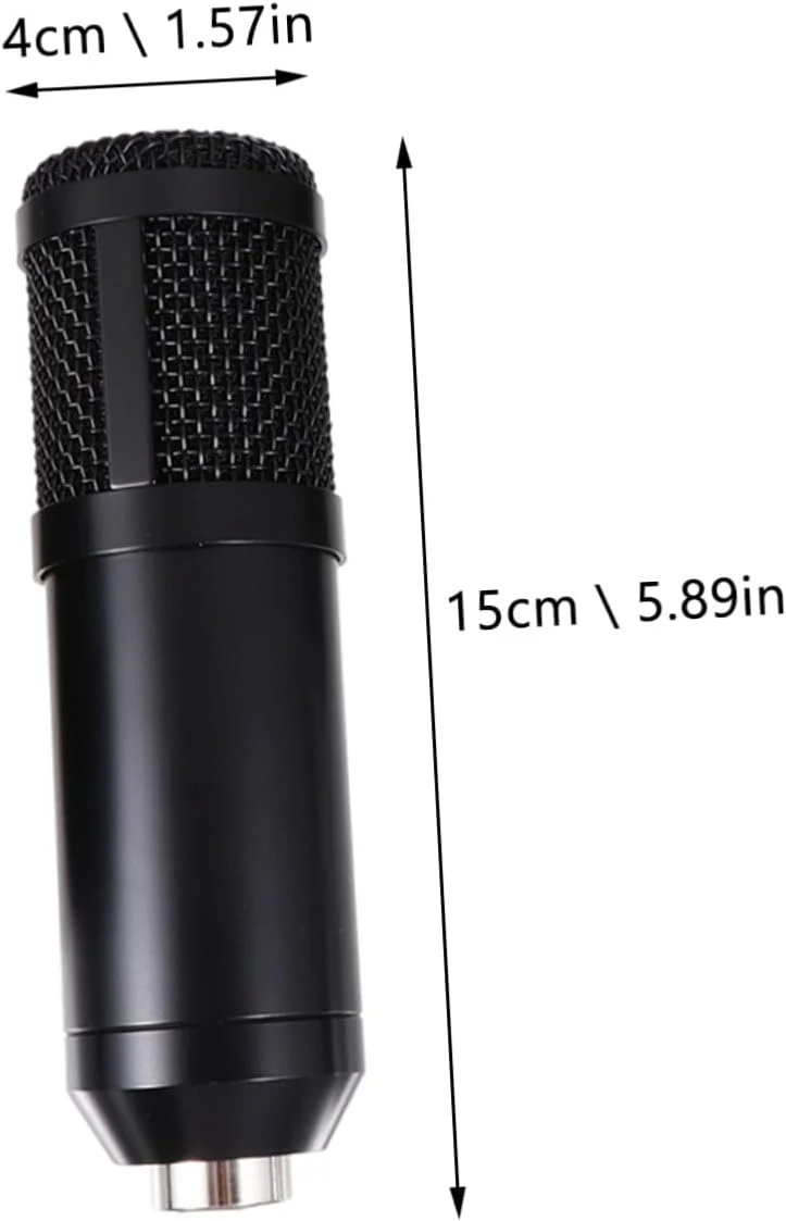 میکروفون USB کامپیوتر Yardwe، میکروفون کندانسور با پایه برای ضبط پادکست و پخش زنده