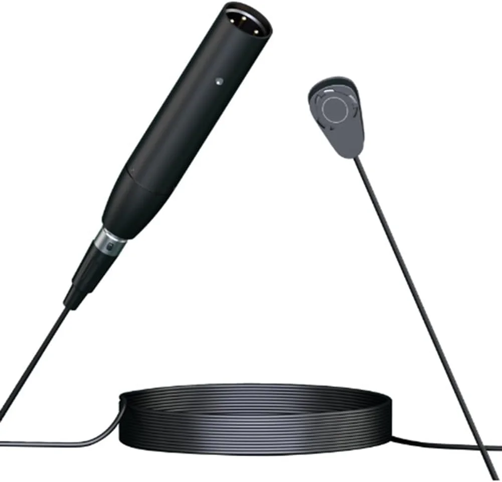 پیکاپ ساز مدل GC411، میکروفون سیم دار ویولن، میکروفون کندانسور برای سازهای موسیقی، پیکاپ همه جهته با کابل 5 متری