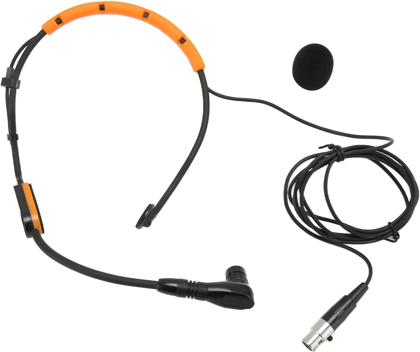 میکروفون خازنی هدست Yctze با ساختار آب‌گریز برای میکروفون هدست ورزشی (زرد)