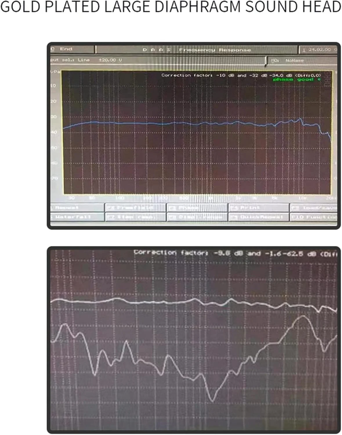 هسته میکروفون کاندنسر ضبط صدا با دیافراگم بزرگ 34 میلی‌متری ISTOVO، 2 عدد