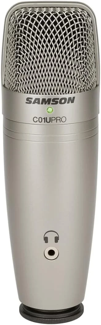 میکروفون کاندنسر USB سمسون C01U Pro + بازوی مفصلی استودیویی keepdrum NB35 میکروفون کاندنسر USB سمسون C01U Pro + بازوی مفصلی استودیویی keepdrum NB35