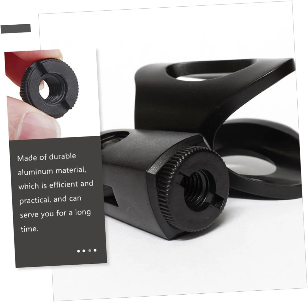 VALICLUD 30 عدد آداپتور رزوه پایه میکروفون، رزوه داخلی رزوه خارجی، آداپتور بازوی میکروفون آلومینیومی بادوام، ضد لغزش، سازگار با اکثر پایه های میکروفون VALICLUD 30 عدد آداپتور رزوه پایه میکروفون، رزوه داخلی رزوه خارجی، آداپتور بازوی میکروفون آلومینیومی بادوام، ضد لغزش، سازگار با اکثر پایه های میکروفون