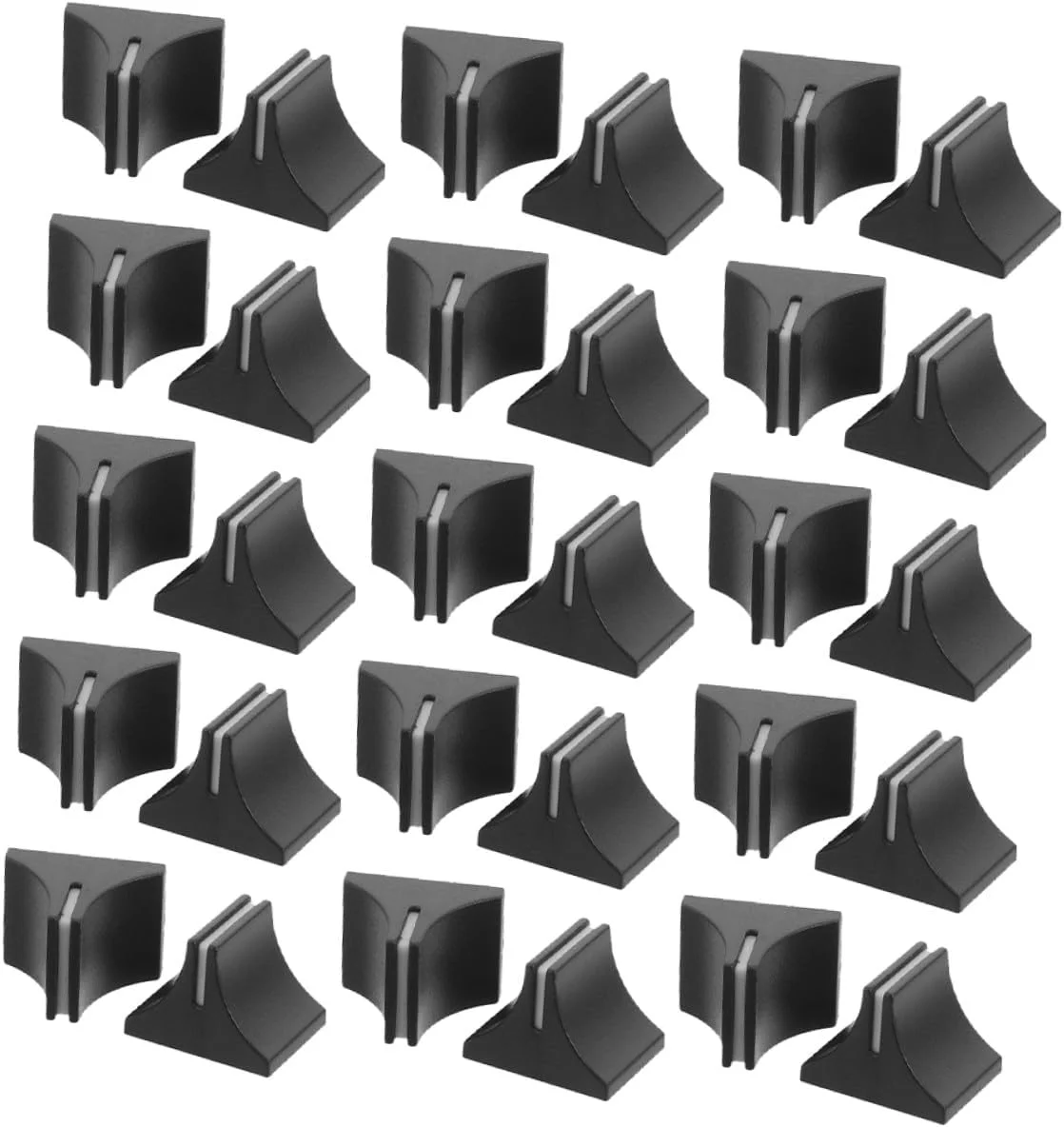 MAGICLULU 30 عدد درپوش لغزنده فیدر، ساخته شده از پلاستیک بادوام، جمع و جور برای استفاده آسان و نگهداری کم جا، مناسب برای پتانسیومتر میکسر و کنسول های صوتی MAGICLULU 30 عدد درپوش لغزنده فیدر، ساخته شده از پلاستیک بادوام، جمع و جور برای استفاده آسان و نگهداری کم جا، مناسب برای پتانسیومتر میکسر و کنسول های صوتی