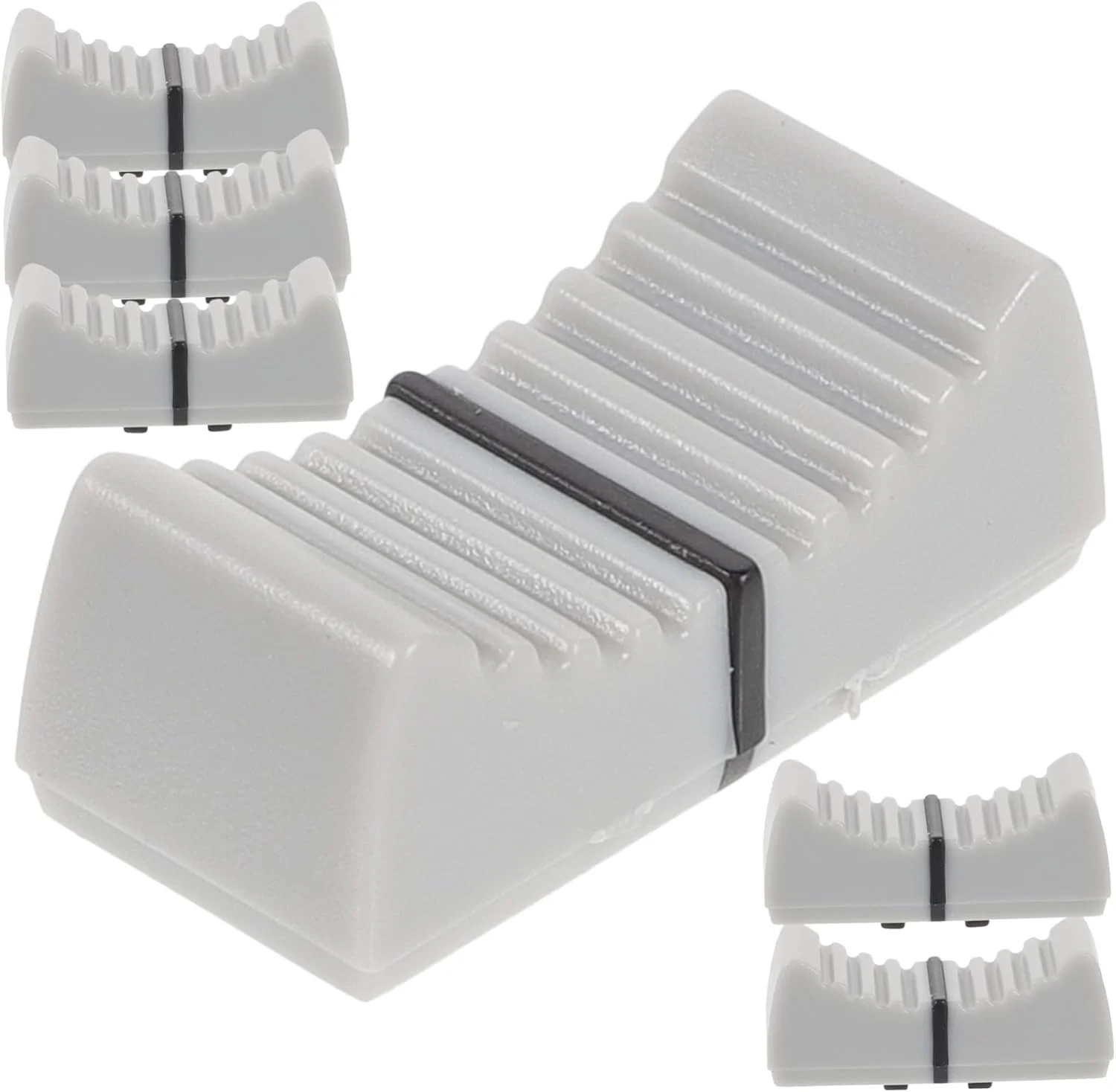 آباودام 12 عدد دکمه لغزنده پتانسیومتر خاکستری، دکمه های جایگزین برای پتانسیومتر گیتار، نصب آسان، بادوام و مقاوم، سازگار با Mgcx-USB -USB آباودام 12 عدد دکمه لغزنده پتانسیومتر خاکستری، دکمه های جایگزین برای پتانسیومتر گیتار، نصب آسان، بادوام و مقاوم، سازگار با Mgcx-USB -USB