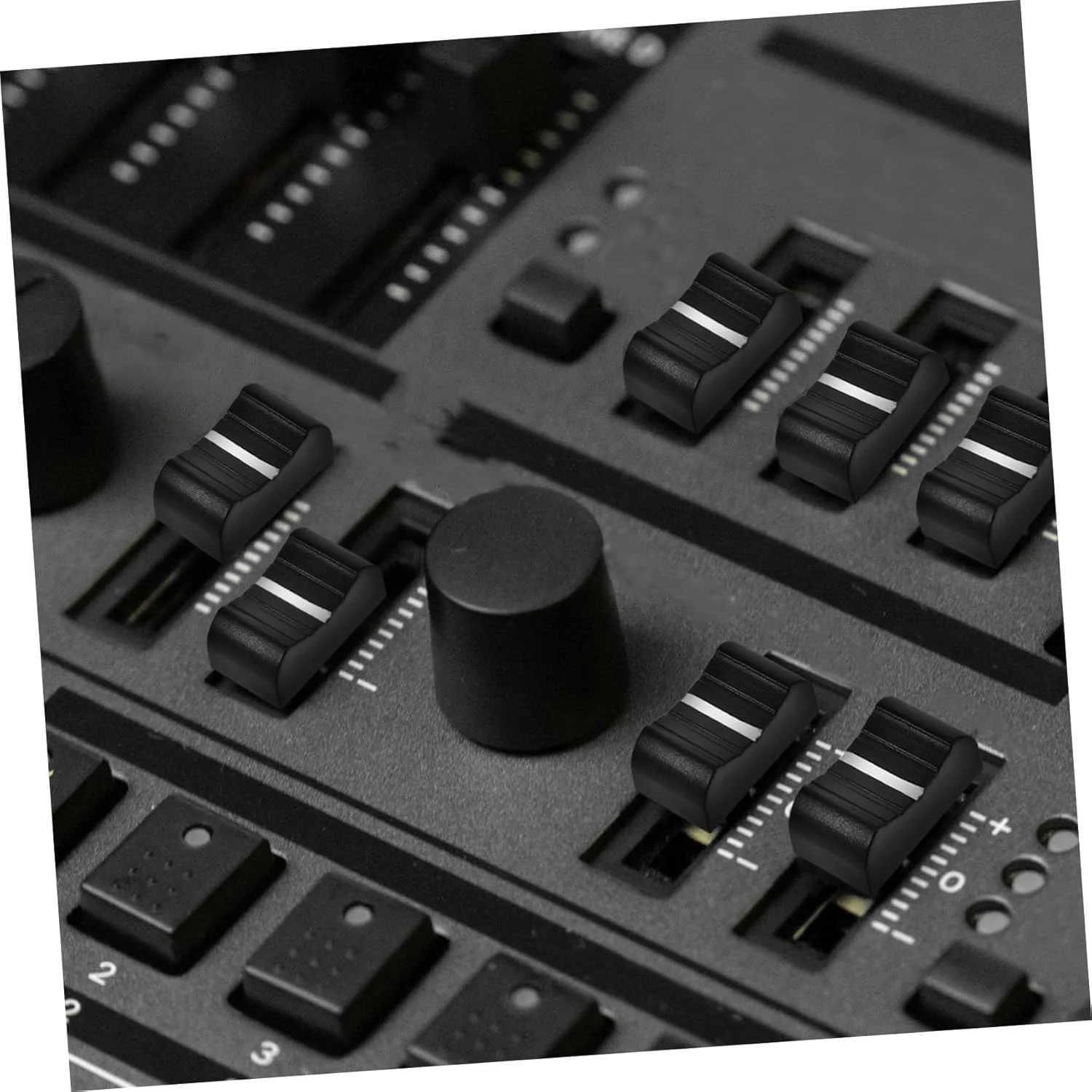 آباودام 100 عدد کلاهک لغزنده میکسر، کلاهک های فشاری پلاستیکی بادوام برای کنترل صدا سازگار با میکسر و دستگاه های صوتی برای پتانسیومترهای لغزنده مستقیم قابل اعتماد و