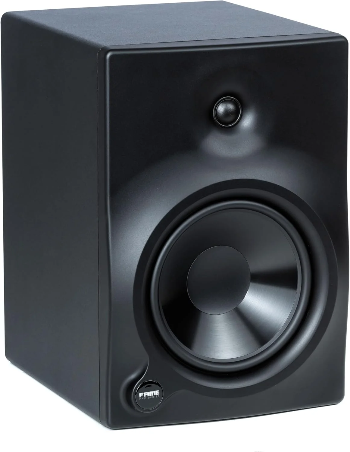 مانیتور استودیویی اکتیو Fame Audio Orbital 208S، ووفر 8 اینچی، توییتر 1 اینچی، 75 وات RMS، 45-20.000 هرتز، میدان نزدیک، مشکی، برای ضبط، میکس و مسترینگ مانیتور استودیویی اکتیو Fame Audio Orbital 208S، ووفر 8 اینچی، توییتر 1 اینچی، 75 وات RMS، 45-20.000 هرتز، میدان نزدیک، مشکی، برای ضبط، میکس و مسترینگ