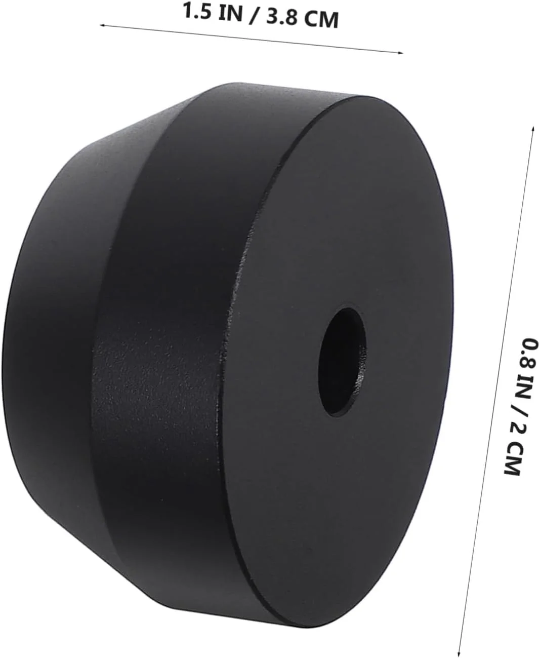 آداپتور آلومینیومی مقاوم برای صفحه گرامافون، بهبود کیفیت صدا و کاهش نویز پخش برای صفحات بزرگ، طراحی جهانی برای کلکسیونرها